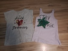 ☆2 Stk.☆NEU Damen T-Shirts kurzarm Mehrfarbig Sublevel Größe M