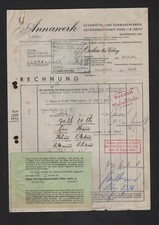 OESLAU, Rechnung 1938