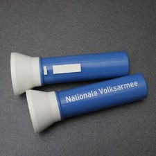 Taschenlampe ddr blau weiß - taschenlampe,