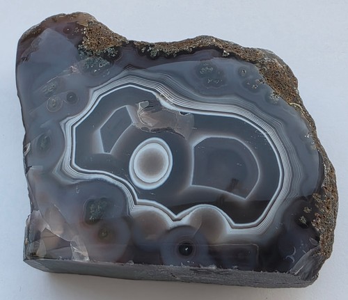 Botswana eye agate polished - eye,