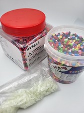 Bügelperlen ☆ ca. 10.000 Stück ☆ verschiedene Farben & fluoreszierend 