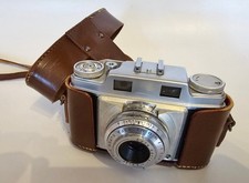 AGFA SUPER SILETTE PRONTOR-SVS Kamera & Apotar 1:3,5/45 mit Ledertasche