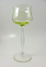 Jugendstil Weinglas Uranglas