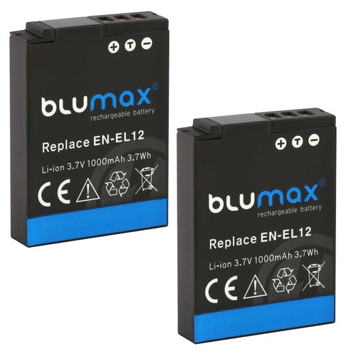 Blumax akku für nikon - 2x,