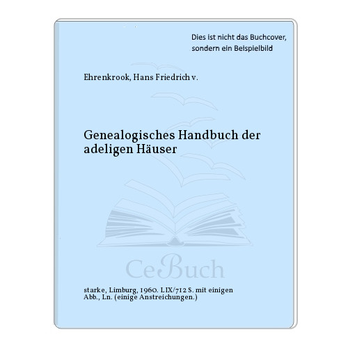 Ehrenkrook hans friedrich v - ehrenkrook,,