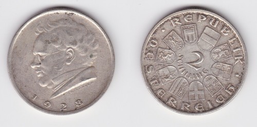 Schilling silber münze - silber,
