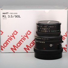 boxed Mamiya KL 90mm F3.5 L Lens  - Objektiv für Mamiya RB67
