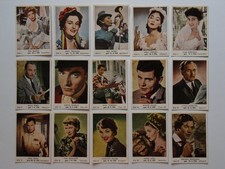 96 Sammelbilder mit Schauspieler der 1950er Jahre Marianne Hold Ruth Leuwerik