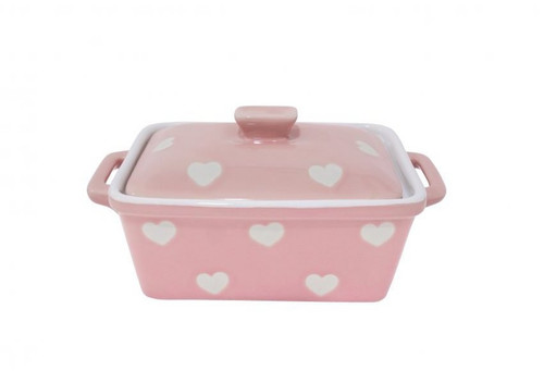 Keramik butterdose mit - keramik,