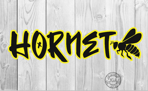 Aufkleber hornet bee sticker - hornet,