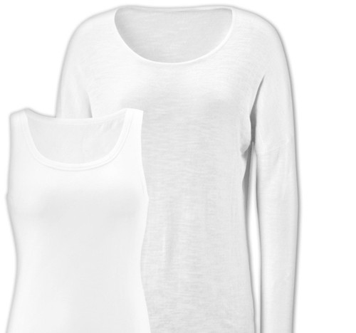Damen pullover mit top - 2er, set