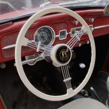 Hohl Lenkrad Elfenbein