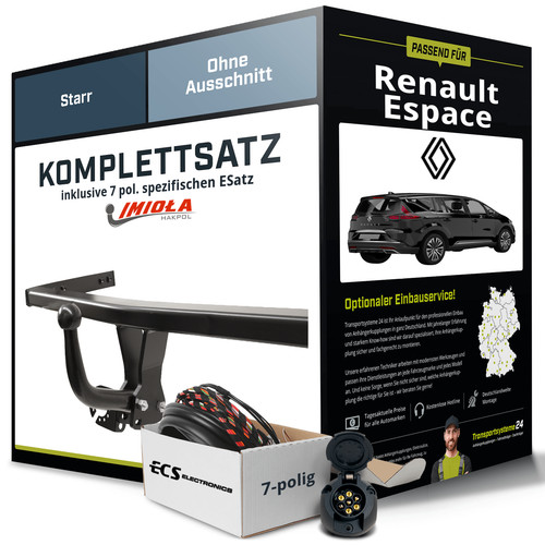 Anhängerkupplung starr für