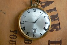 vintage taschenuhr perfex 42mm