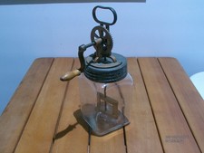 Butterfaß Glas eckig 35x12x12