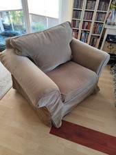IKEA Ektorp Sessel Bezug Vellinge Beige, kaum genutzt