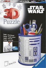 3D PUZZLE 11554 - STAR WARS - R2D2 - UTENSILO - 54 TEILE - RAVENSBURGER # NEUOVP