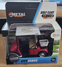 1:20 Golf Cart rot 10cm mit Antrieb Golfcart Golf Caddy NEU OVP