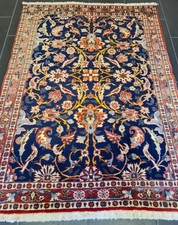 Isfahan Handgeknüpfter Orientteppich Najafabad Teppich 147X109cm