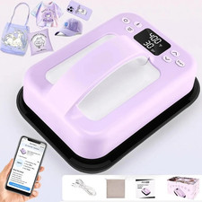 21x16cm Hitzepresse Transferpresse DIY T-Shirt Shirtpresse Textildruck Heißpress