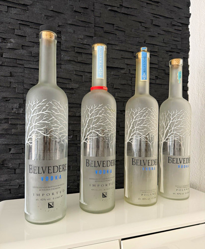 Belvedere wodka flaschen 6 - wodka,