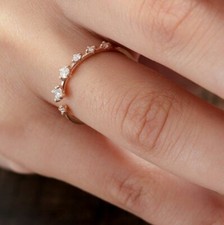 Diamant Stapelring 14K Gold