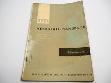 Opel Rekord Caravan Olympia P Werkstatthandbuch Olymat Duplo Kupplung 1961