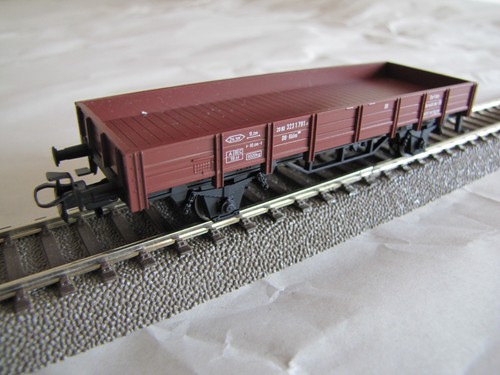 Trix ein niederbordwagen - h0:,