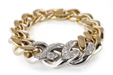Ketten Ring 14 Brillanten