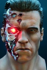 Terminator Kopf T-800 Buste