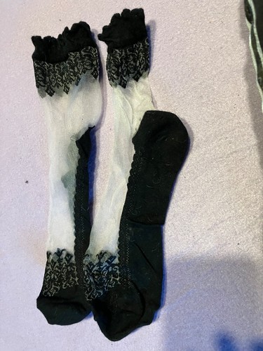 Strümpfe socken schwarz netz - strümpfe,