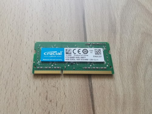 Crucial dimm ddr3 ram - ddr3-ram, 4gb