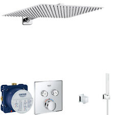 GROHE Set SmartControl Unterputz Thermostat Armatur Jowi 400mm Kopfbrause A36