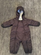 Petit Bateau Overall Schneeanzug Schwarz Gr. 81 cm