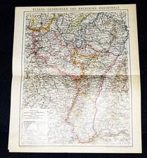 ELSASS LOTHRINGEN & RHEINPFALZ