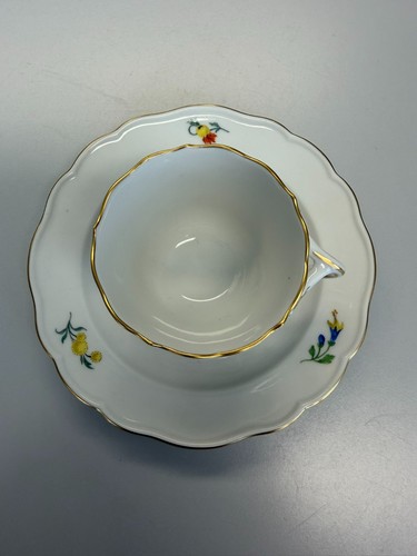 Meissen kaffeetasse untertasse - meissen,
