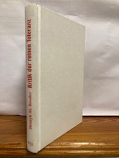 Kritik der reinen Toleranz