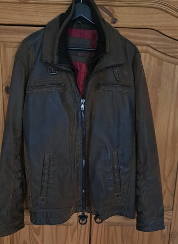 Louis feraud lederjacke 54 - feraud, gr.