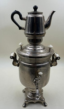 38/3 Samowar /Vintage /Elektrisch /UDSSR /gebraucht / Kannenaufsatz & Mokkakanne