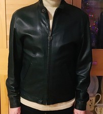 Vintage Lederjacke. Lamm Brando. S. Schwarz Top Zustand