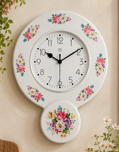 Funk küchenuhr sommerblumen - funk-küchenuhr,