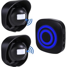 Alarmanlage, Funkglocke, Bewegungsmelder, Zutrittsmelder, Klingel, 38 Töne, ,...