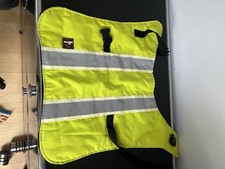 Hunde-Regenmantel, signalgelbgrün, M