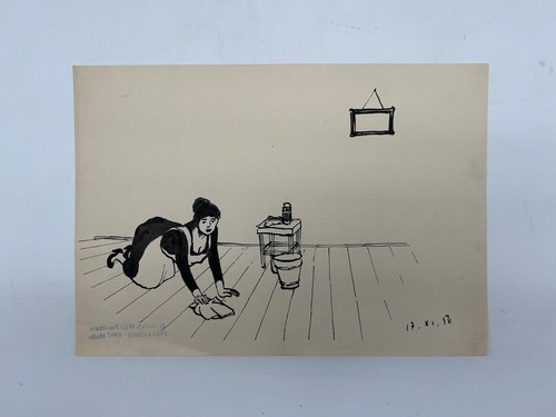 Feder 1956 zeichnung heinrich - feder,