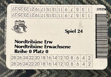 Jahre altes sammelticket - jahre,