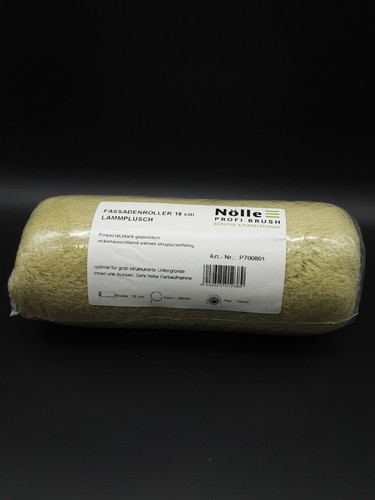Fassadenrolle 18cm lammplüsch - fassadenrolle,