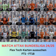 Topps MATCH ATTAX 24/25 Bundesliga 2024/2025 - Flex-Tech aussuchen (FT1-18)