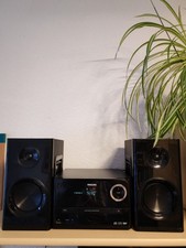 Philips Mini Stereoanlage DCM3050/12 CD Player Radio In Schwarz.