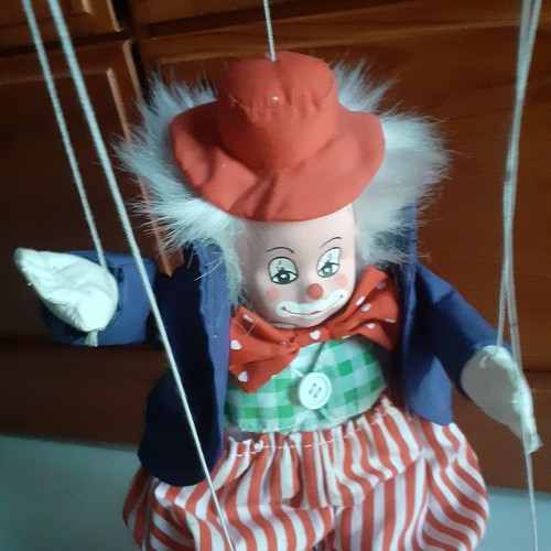 Tchibo marionette clown - tchibo,