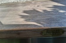 Balkontisch Gartentisch 90 x 160 cm Gestell Edelstahl 